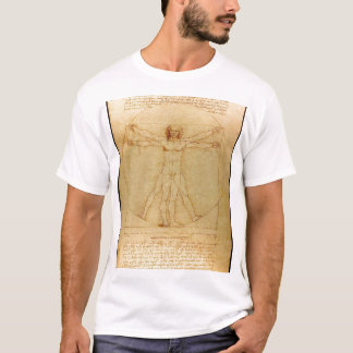 Da Vinci - Vitruvian Man T-Shirt