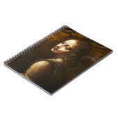 Da- VinciJungfrau des Felsen-Engels-Notizbuches Notizblock (Linke Seite)