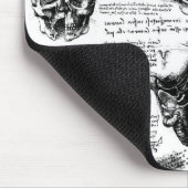 Da Vincis AnatomieSketchbook Mousepad (Ecke)