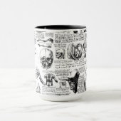 Da Vincis AnatomieSketchbook Tasse (Zentrum)