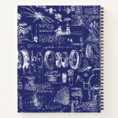 Da Vinci's Blueprints // Notizbuch (Rückseite)