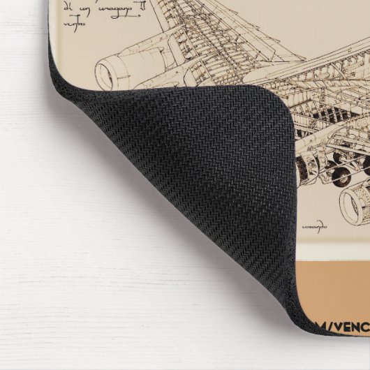 Da Vincis C-17 Globemaster Mousepad (Ecke)