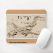 Da Vincis C-17 Globemaster Mousepad (Mit Mouse)