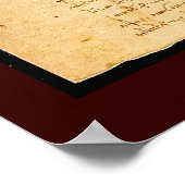 Da Vincis Cosmic Man Poster (Ecke)