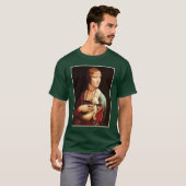Da Vincis Dame mit der Ermine T-Shirt (Vorne ganz)