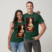 Da Vincis Dame mit der Ermine T-Shirt (Unisex)