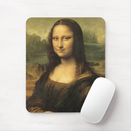 da Vincis Mona LisaMousepad Mousepad (Mit Mouse)