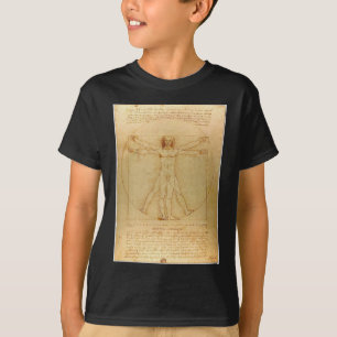 Da Vincis Vitruvianischer Mann T-Shirt