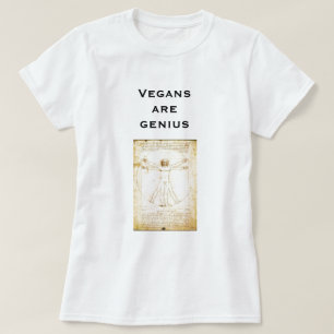 Da VinciVegans sind Genie T-Shirt