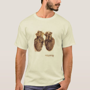 DA Vinvi -- Herz-Skizze T-Shirt