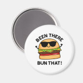 Da war Bun dieser lustigen Burger Pun Magnet (Vorderseite/Rückseite)