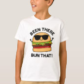 Da war Bun dieser lustigen Burger Pun T-Shirt (Vorderseite)
