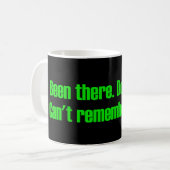 Da war, kann man sich nicht erinnern, warum kaffeetasse (Vorderseite Links)