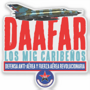 DAAFAR Karibik-Migration Aufkleber