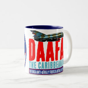 DAAFAR Karibik-Migration Zweifarbige Tasse