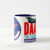 DAAFAR Karibik-Migration Zweifarbige Tasse (Mittel)