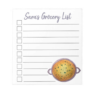 Daal Vegetarian Indian Red Lentil GrocerList Notizblock