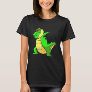 Dab Alligator Dabbing Krokodil für Kinder T-Shirt