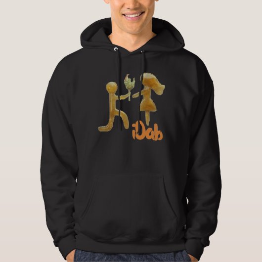 Dab Black Hoodie (Vorderseite)