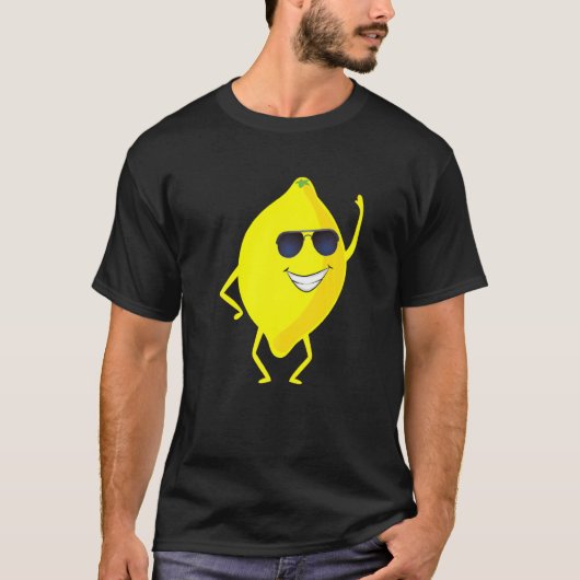 Dab BlackBerry Dancing Dabbing Zitrone Obst T-Shirt (Vorderseite)