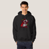 Dab Dabbing Move Panda Bear with Cape Dance Dabbin Hoodie (Vorne ganz)