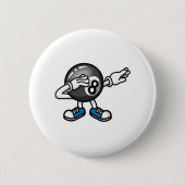 Dab Dabbing Pool Billiard Billiard Ll Pool Table Button (Vorderseite)