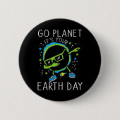 Dab Earth Solar Eclipse Go Planet Ihre Erde D Button (Vorderseite)