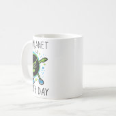 Dab Earth Solar Eclipse Go Planet Ihre Erde D Kaffeetasse (Vorderseite Links)