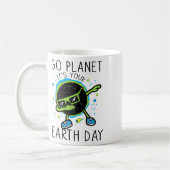 Dab Earth Solar Eclipse Go Planet Ihre Erde D Kaffeetasse (Links)