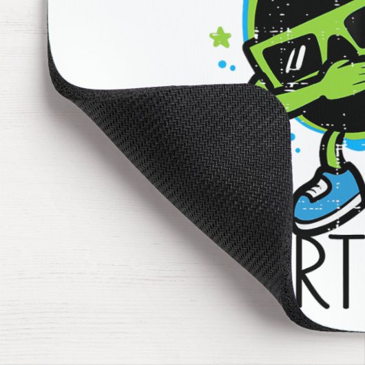 Dab Earth Solar Eclipse Go Planet Ihre Erde D Mousepad (Ecke)