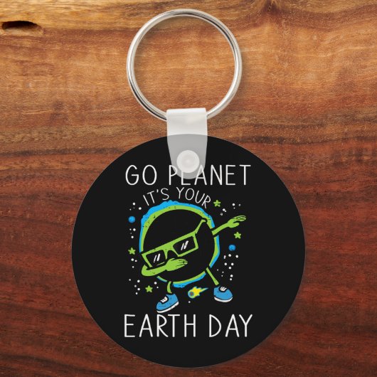 Dab Earth Solar Eclipse Go Planet Ihre Erde D Schlüsselanhänger (Vorderseite)