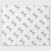 Dab Einhorn Geschenkpapier (Flach)