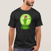 Dab Elf Goblin Snowball Snow Globe Dabbing Christm T-Shirt (Vorderseite)