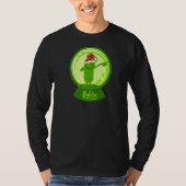 Dab Elf Goblin Snowball Snow Globe Dabbing Christm T-Shirt (Vorderseite)