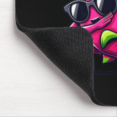 Dab Fruit Dancing Dabbing Dragon Fruit Meme Mousepad (Ecke)