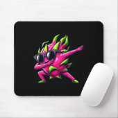 Dab Fruit Dancing Dabbing Dragon Fruit Meme Mousepad (Mit Mouse)