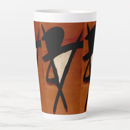 Dab Latte Tasse (Vorderseite)