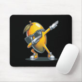 Dab Mango Dancing Dabbing Mango Frucht mit Sungles Mousepad (Mit Mouse)