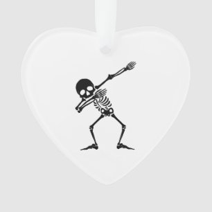 Dab Skelett dabbing Skelett - Totenkopf Männer Shi Ornament