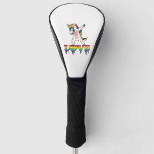 Dab Unicorn-dabbing Unicorn-Liebe Golf Headcover