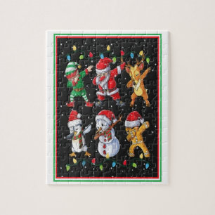 Dabbin" durch das Snow-Jigsaw-Puzzle Puzzle