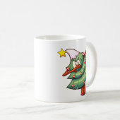 Dabbin’ Weihnachtsbaum-Feiertags-Tasse Kaffeetasse (VorderseiteRechts)
