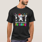 Dabbing 101 Days School 4TH Grade Student Teacher T-Shirt (Vorderseite)