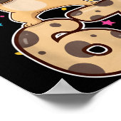 Dabbing 67 French Bulldog 67 Dog Funny Six Seven M Poster (Ecke)