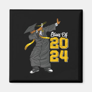 Dabbing Abschluss Cl von Shirt Afrikanische Junete Magnet