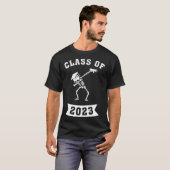 Dabbing Abschluss Class 2023 Skeleton Dab School T-Shirt (Vorne ganz)