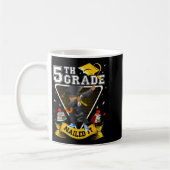 Dabbing-Abschluss Junge 5. Klasse hat es drauf Kla Kaffeetasse (Links)
