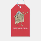 Dabbing Adventskalender Funny Christlich Religious Geschenkanhänger (Rückseite)