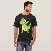 Dabbing Alligator Graphic T-Shirt (Vorne ganz)