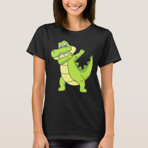 Dabbing Alligator Graphic T-Shirt